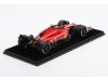 Масштабная модель Ferrari F1 SF-23 Team Scuderia Ferrari #55 победитель Singapore GP (2023) Carlos Sainz (с витриной), красный черный ракурс 2