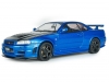 Масштабная модель Nissan Skyline GT-R R34 Z Tune 1998 синий 1:43 Solido S4318202