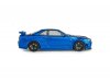 Масштабная модель Nissan Skyline GT-R R34 Z Tune 1998 синий 1:43 Solido S4318202 ракурс 5