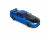 Масштабная модель Nissan Skyline GT-R R34 Z Tune 1998 синий 1:43 Solido S4318202 ракурс 10