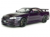 Масштабная модель Nissan Skyline R34 GT-R Z Tune 1999 фиолетовый 1:43 Solido S4318201