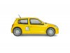 Масштабная модель Renault Clio V6 Ph.2 2003 желтый 1:43 Solido S4318102 ракурс 5