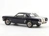 Масштабная модель Ford Mustang Coupe 1966 темно-синий с белым 1:18 Norev 182805 ракурс 2