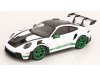 Масштабная модель Porsche 911 GT3 RS Tribute to Carrera RS 2022 белый с черным и зеленым 1:12 Norev 127535