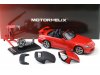 Масштабная модель Honda S2000 Type S Hard-top с мотором и аксессуарами (2007), красный 1:18 Motorhelix M85112 ракурс 3