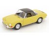Масштабная модель Volkswagen Karmann Ghia 1500 (1961), светло-желтый/ черный 1:18 Norev 188647