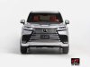 Масштабная модель Lexus LX600 серебристый (с открывающимися элементами) 1:18 LCD Models LCD18021-SI ракурс 5