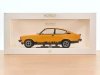 Масштабная модель Opel Kadett Rallye 2.0 E 1977 оранжевый с черным 1:18 Norev 183659 ракурс 2