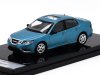 Масштабная модель SAAB 9-3 Aero 2008 electric blue голубой металлик 1:64 enchery GE-005-24 ракурс 3