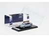 Масштабная модель SAAB 9-3 Aero 2008 electric blue голубой металлик 1:64 enchery GE-005-24 ракурс 4