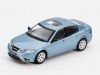 Масштабная модель SAAB 9-3 Aero 2008 electric blue голубой металлик 1:64 enchery GE-005-24