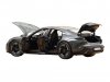 Масштабная модель Porsche Taycan Turbo S 2024 серый 1:18 Norev 187654 ракурс 2