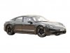 Масштабная модель Porsche Taycan Turbo S 2024 серый 1:18 Norev 187654