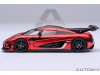 Масштабная модель Koenigsegg One:1 красный 1:64 AUTOart 20040 ракурс 3