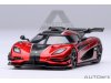 Масштабная модель Koenigsegg One:1 красный 1:64 AUTOart 20040 ракурс 9