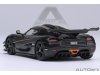 Масштабная модель Koenigsegg One:1 черный 1:64 AUTOart 20043 ракурс 10