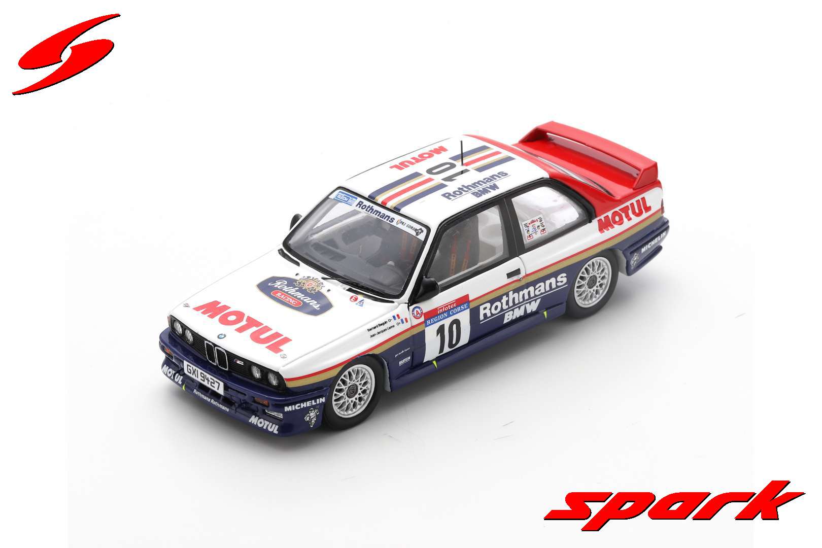 Масштабная модель BMW M3 E30 No.10 победитель Tour de Corse Rally de France  1987 Bernard Béguin - Jean-Jacques Lenne лучшая цена!