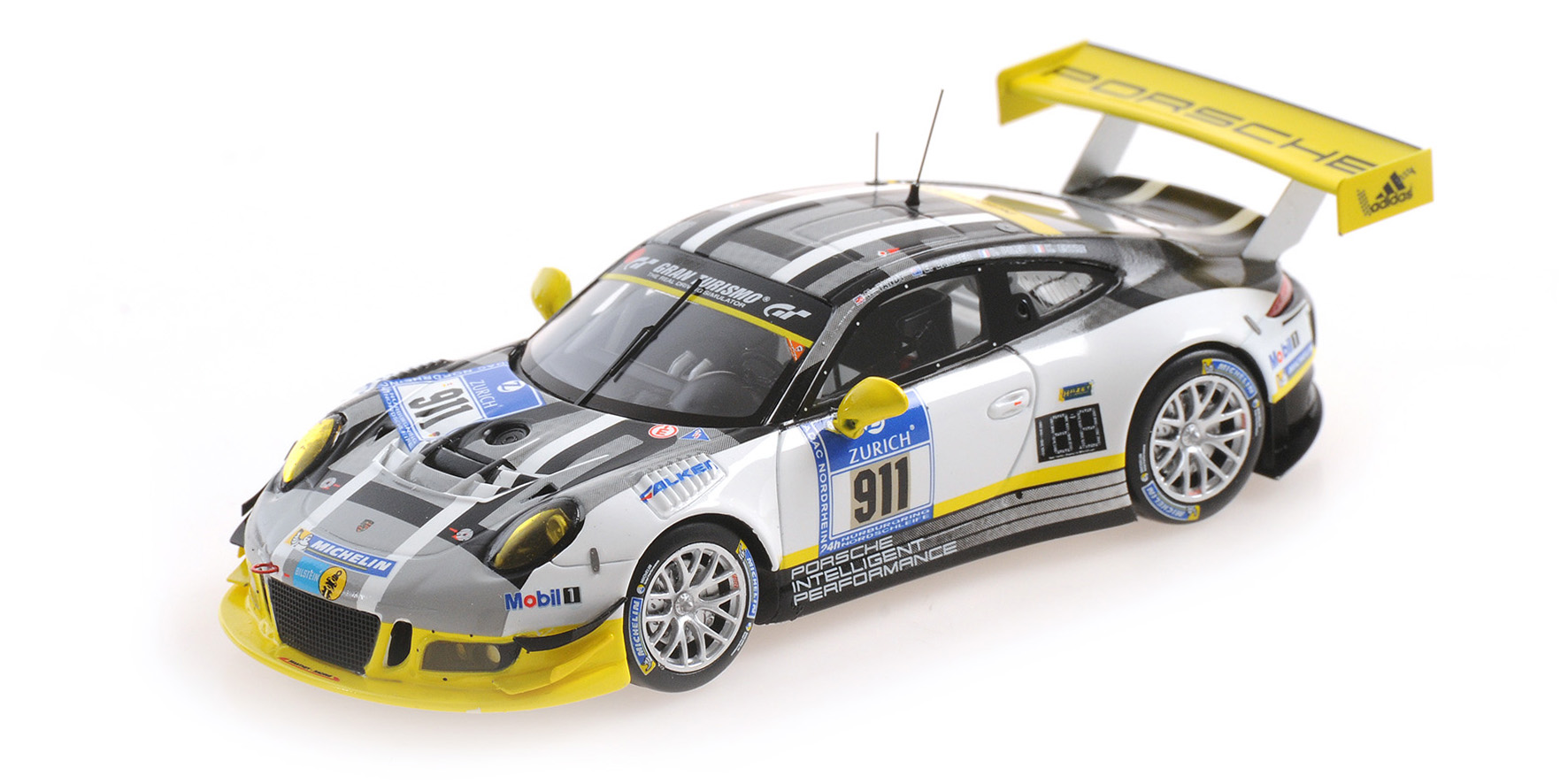 Масштабная модель Porsche 911 GT3 R (991) Tandy/Bamper/Pilet/Estre 24 ...