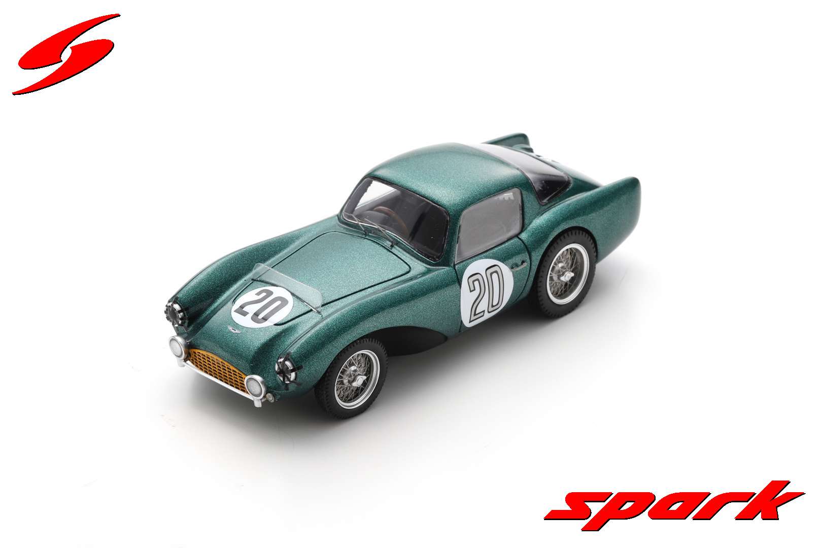 Масштабная модель Aston Martin DB3 S No.20 24 часа Le Mans 1954 B. Bira -  P. Collins лучшая цена!