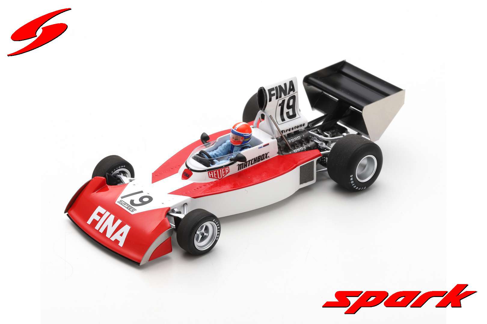 Модель Surtees TS16 #19 NQ Austrian GP 1974 Jean-Pierre Jabouille в  масштабе 1:43