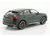 Масштабная модель Audi RSQ3 2019 зеленый металлик 1:18 Minichamps 155018102 ракурс 2