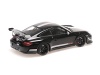 Масштабная модель Porsche 911 GT3 RS 4.0 2011 черный 1:18 Minichamps 155062220 ракурс 3