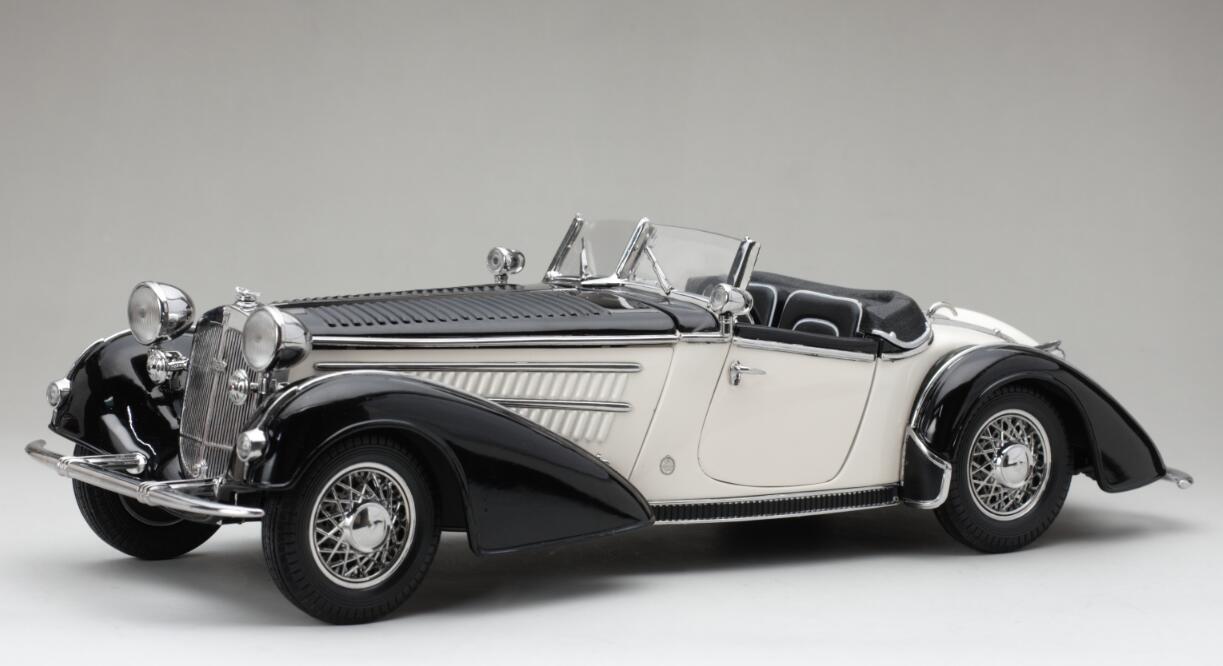 Масштабная модель Horch 855 Roadster 1939 черный с белым лучшая цена!