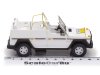 Масштабная модель Mercedes-Benz 230GE Papamobil (W460) Папамобиль открытый, белый ракурс 3