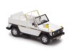Масштабная модель Mercedes-Benz 230GE Papamobil (W460) Папамобиль открытый, белый ракурс 4