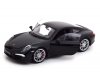 Масштабная модель Porsche 911 (991) Carrera S 2012 черный 1:18 Welly 18047BK ракурс 2