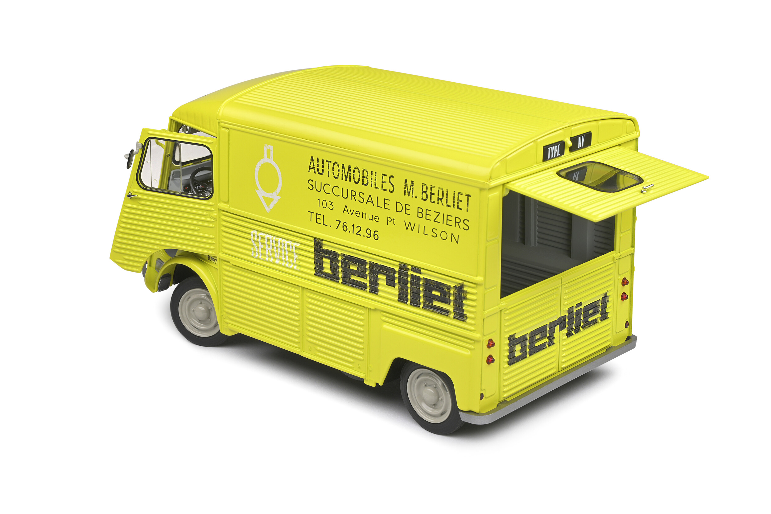 Citroen HY Service Berliet 1969