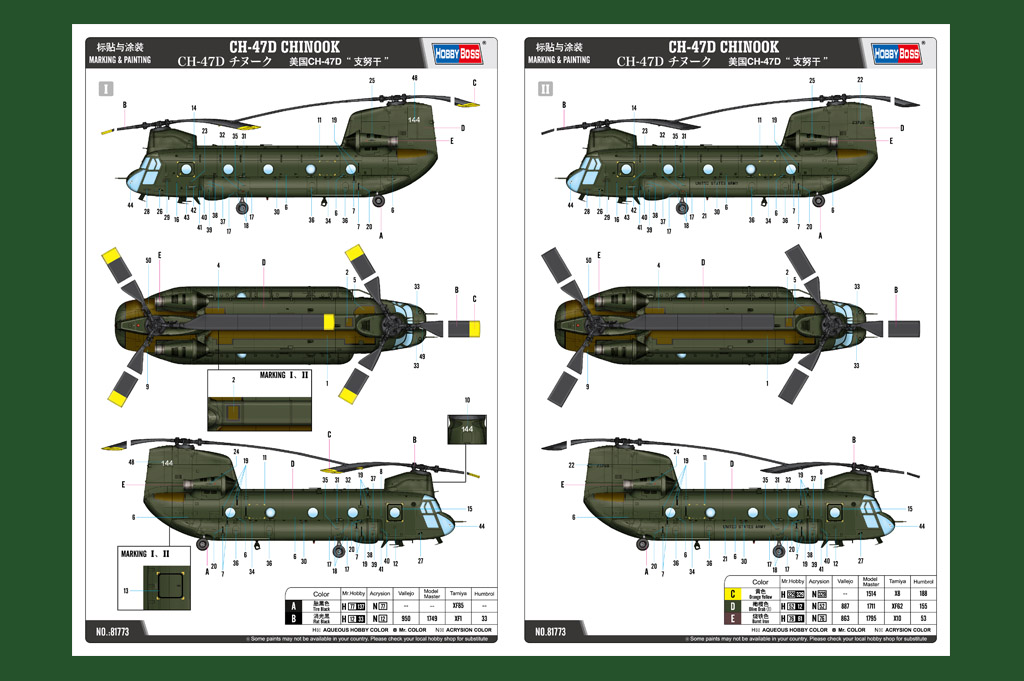 Italeri chinook online