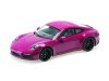 Масштабная модель Porsche 992 Carrera 4 GTS 2020 фиолетовый 1:18 Minichamps 155063102