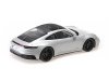 Масштабная модель Porsche 992 Carrera 4 GTS 2020 серебристый 1:18 Minichamps 155063104 ракурс 3