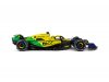Масштабная модель McLaren MCL38 F1 Team #4 Ландо Норрис Формула-1 Гран-при Монако 2024 - Senna Livery 1:18 Solido S1814203 ракурс 5