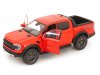 Масштабная модель Ford Ranger Raptor 2024 оранжевый с черным ракурс 2
