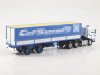 Масштабная модель Volvo F12 тягач с полуприцепом Fruehauf Savoyarde ракурс 2