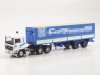 Масштабная модель Volvo F12 тягач с полуприцепом Fruehauf Savoyarde