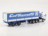 Масштабная модель Volvo F12 тягач с полуприцепом Fruehauf Savoyarde 1:43 Start Scale Models SSM7077 ракурс 2