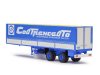 Масштабная модель Volvo F12 тягач с полуприцепом Fruehauf Savoyarde 1:43 Start Scale Models SSM7077 ракурс 12