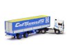 Масштабная модель Volvo F12 тягач с полуприцепом Fruehauf Savoyarde 1:43 Start Scale Models SSM7077 ракурс 2