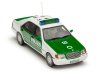 Масштабная модель Mercedes-Benz 600 SEL W140 1991 Polizei полиция ФРГ 1:43 CMD SCNA0515 ракурс 5